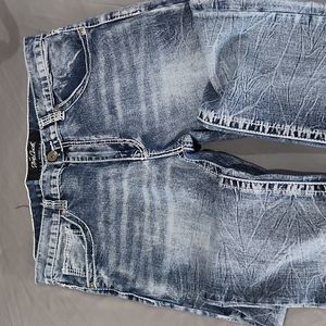 Jeans, Men's Denim. 34x30, True Luck. M-8